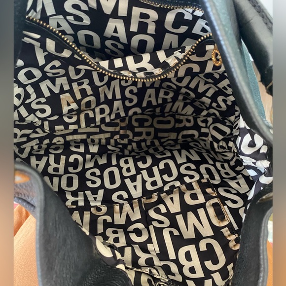 Y2K Marc by Marc Jacobs Black Hillier Hobo Classic Q Bag - Picture 5 of 6